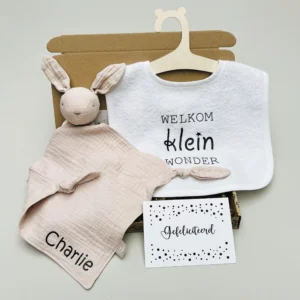 Kraam cadeau gepersonaliseerd klein