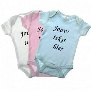 romper met eigen tekst keuze